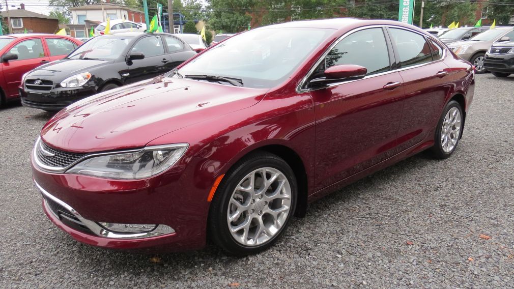 2015 Chrysler 200 C  AWD AUT A/C MAGS CUIR CAMERA BLUETOOTH GR ELECT #2