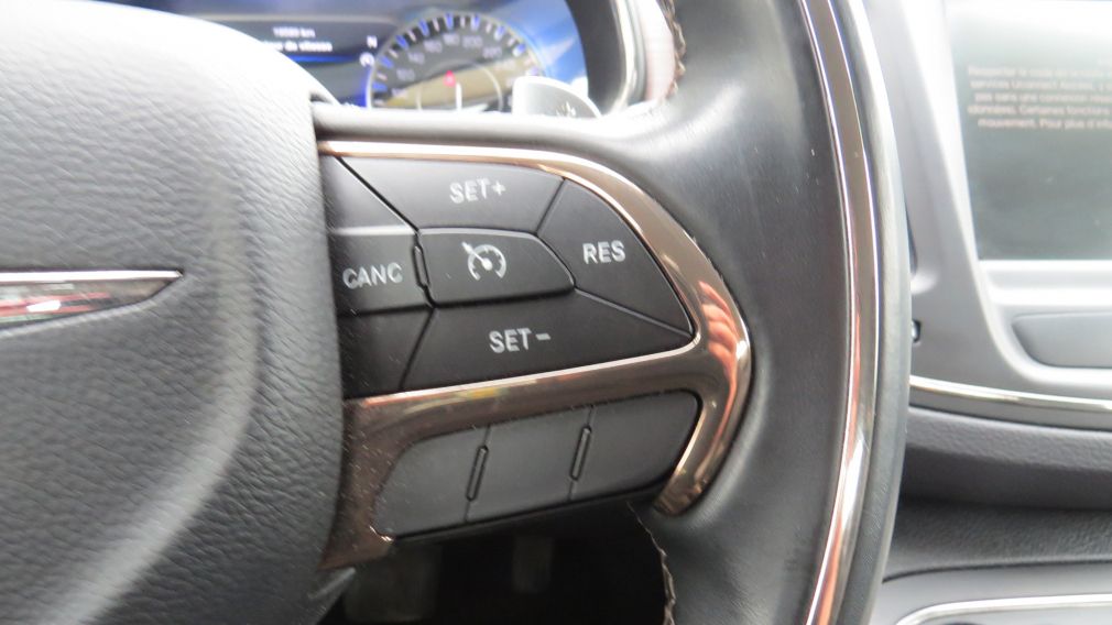 2015 Chrysler 200 C  AWD AUT A/C MAGS CUIR CAMERA BLUETOOTH GR ELECT #16