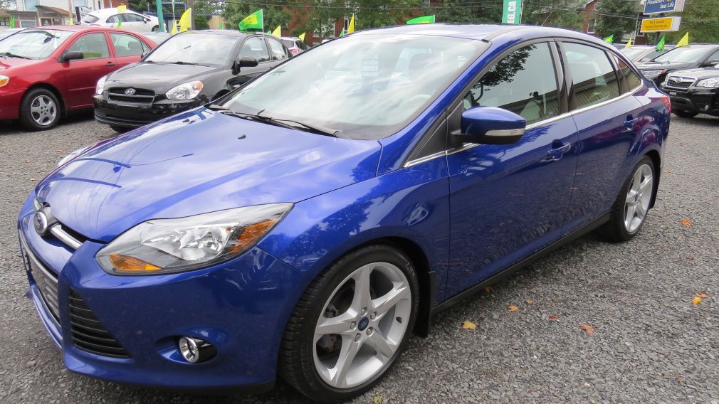 2014 Ford Focus Titanium AUT A/C CUIR MAGS CAMERA TOIT NAVI ET +.. #3