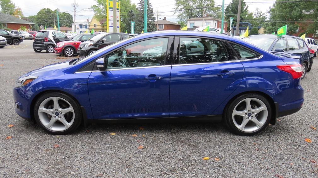 2014 Ford Focus Titanium AUT A/C CUIR MAGS CAMERA TOIT NAVI ET +.. #4