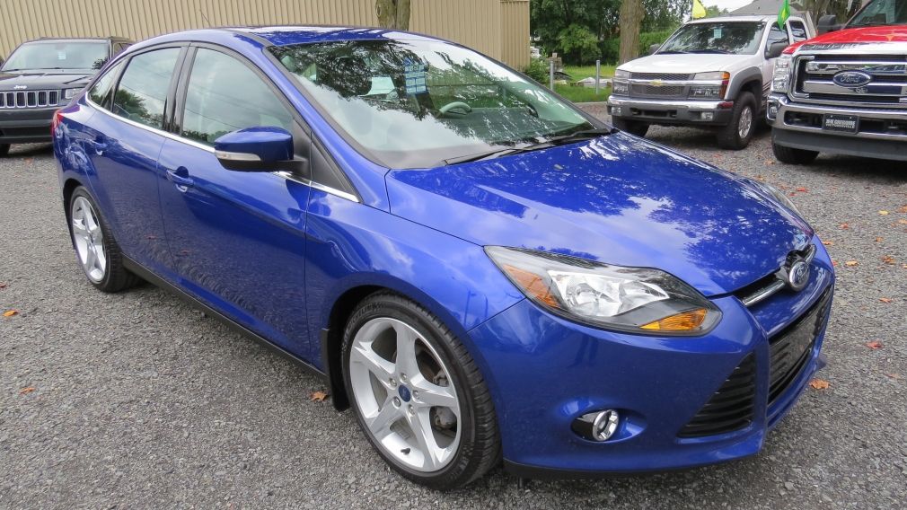 2014 Ford Focus Titanium AUT A/C CUIR MAGS CAMERA TOIT NAVI ET +.. #0