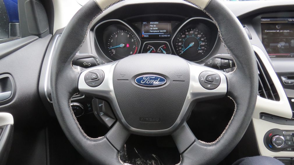 2014 Ford Focus Titanium AUT A/C CUIR MAGS CAMERA TOIT NAVI ET +.. #18