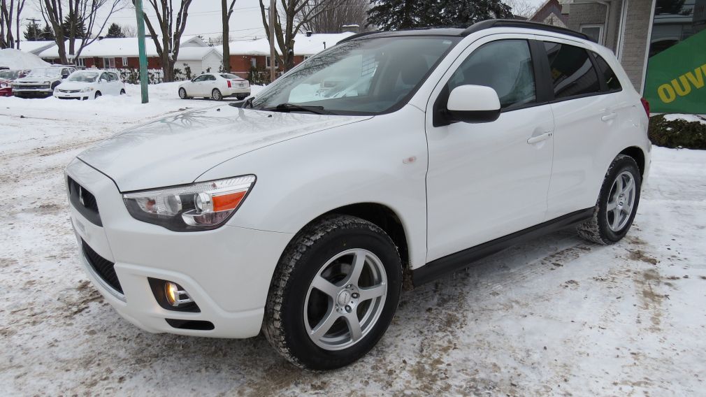 2012 Mitsubishi RVR GT AUT AWD A/C MAGS TOIT PANO BLUETOOTH GR ELECTRI #2