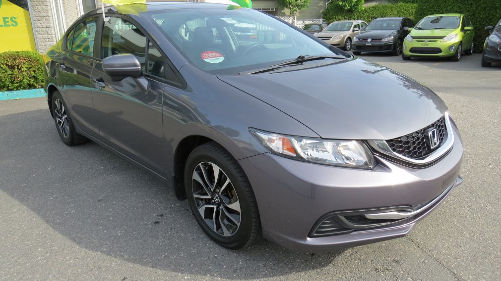 2014 Honda Civic EX AUT A/C MAGS TOIT CAMERA BLUETOOTH GR ELECTRIQU #0