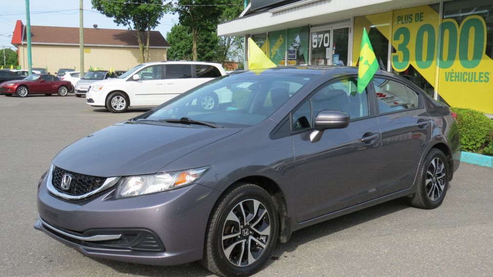 2014 Honda Civic EX AUT A/C MAGS TOIT CAMERA BLUETOOTH GR ELECTRIQU #3