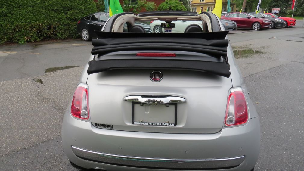 2012 Fiat 500c Lounge MAN A/C MAGS CUIRBLUETOOTH GR ELECTRIQUE #11