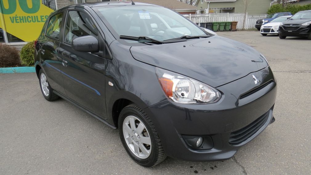 2014 Mitsubishi Mirage SE AUT A/C MAGS BLUETOOYH GR ELECTRIQUE #0