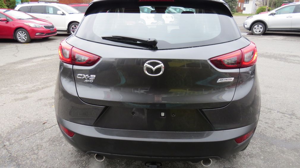 2018 Mazda CX 3 GS AWD AUT A/C MAGS CAMERA BLUETOOTH GR ELECTRIQUE #5