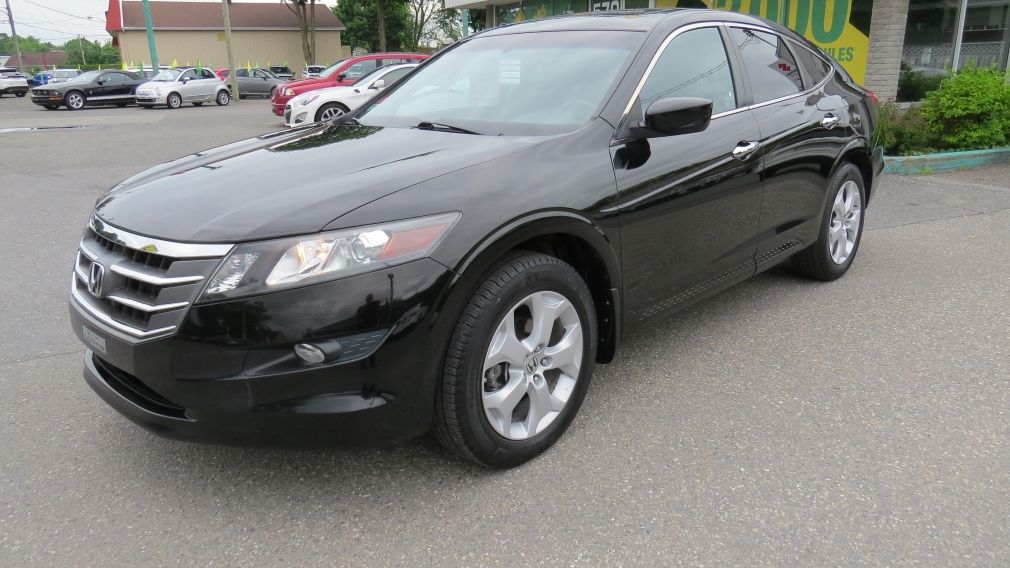 2011 Honda Crosstour EX-L AUT AWD A/C CUIR CAMERA NAVI GR ELECTRIQUE #2