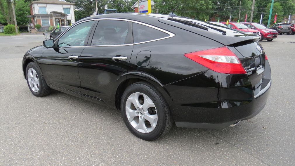 2011 Honda Crosstour EX-L AUT AWD A/C CUIR CAMERA NAVI GR ELECTRIQUE #4