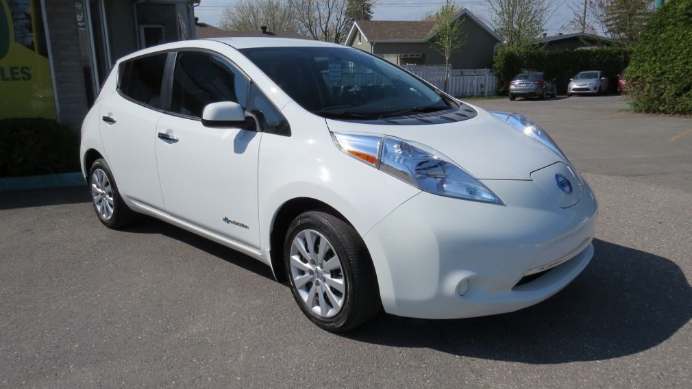 2015 Nissan Leaf S AUT A/C CAMERA BLUETOOTH GR ELECTRIQUE #0