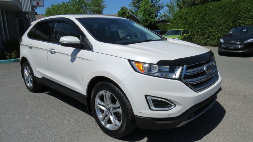 2016 Ford EDGE Titanium AUT AWD A/C CUIR CAMERA MBLUETOOTH NAVI #0