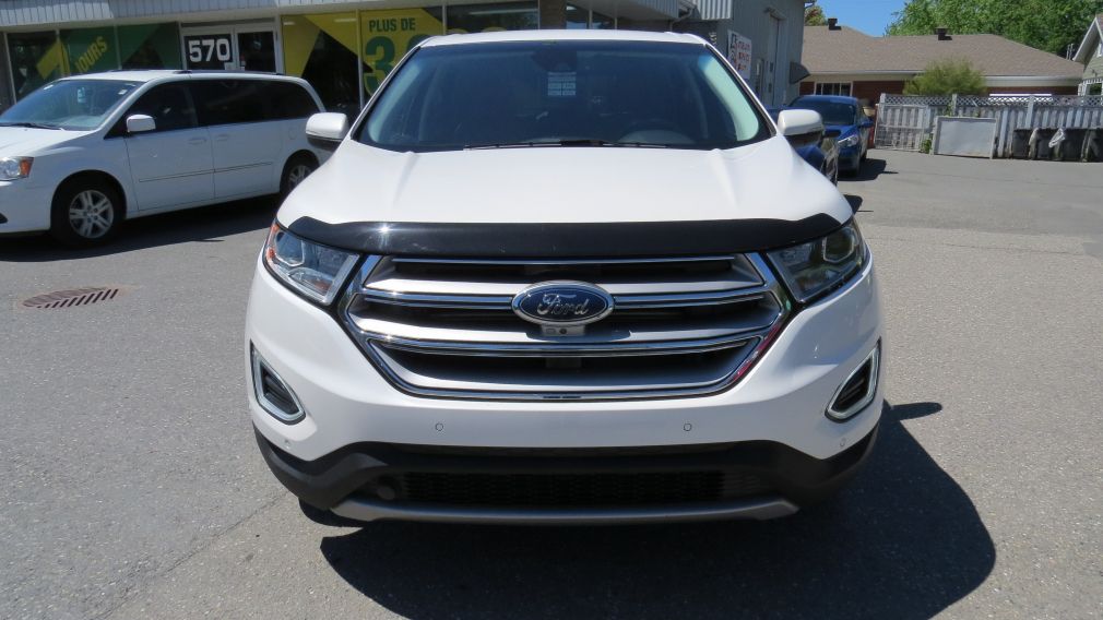 2016 Ford EDGE Titanium AUT AWD A/C CUIR CAMERA MBLUETOOTH NAVI #2