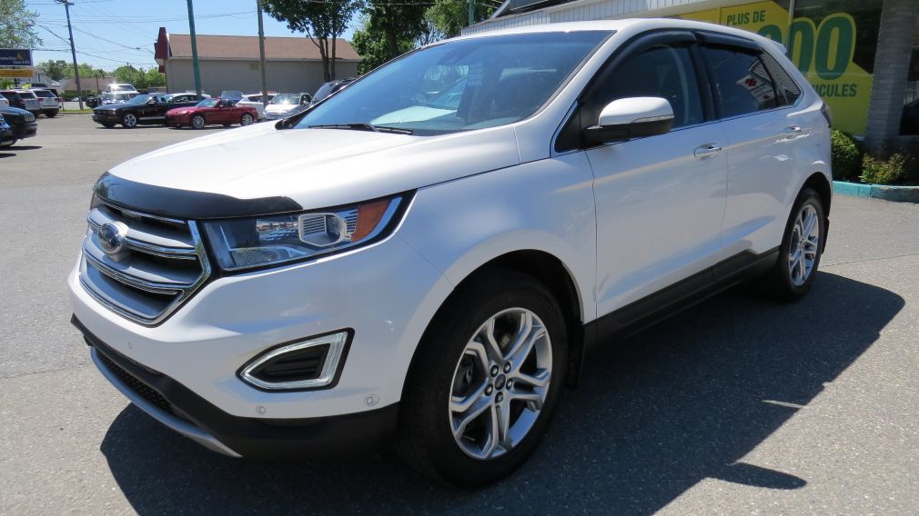 2016 Ford EDGE Titanium AUT AWD A/C CUIR CAMERA MBLUETOOTH NAVI #3