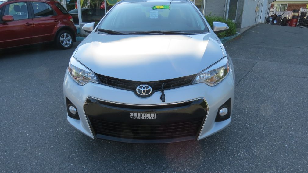2016 Toyota Corolla S MAN A/C MAGS CAMERA TOIT BLUETOOTH GR ELECTRIQUE #1