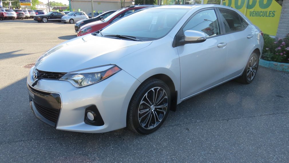 2016 Toyota Corolla S MAN A/C MAGS CAMERA TOIT BLUETOOTH GR ELECTRIQUE #3