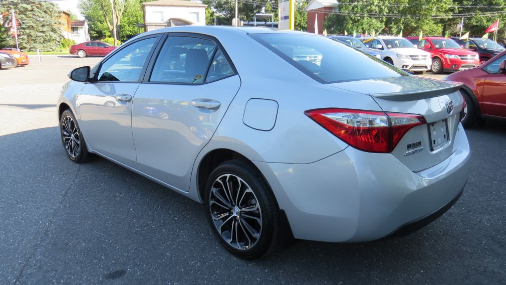 2016 Toyota Corolla S MAN A/C MAGS CAMERA TOIT BLUETOOTH GR ELECTRIQUE #5