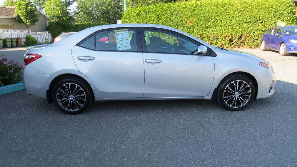 2016 Toyota Corolla S MAN A/C MAGS CAMERA TOIT BLUETOOTH GR ELECTRIQUE #7