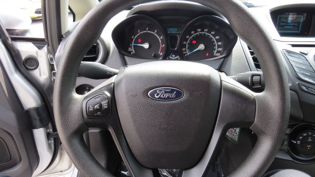 2015 Ford Fiesta S MAN A/C BLUETOOTH GR ELECTRIQUE #15