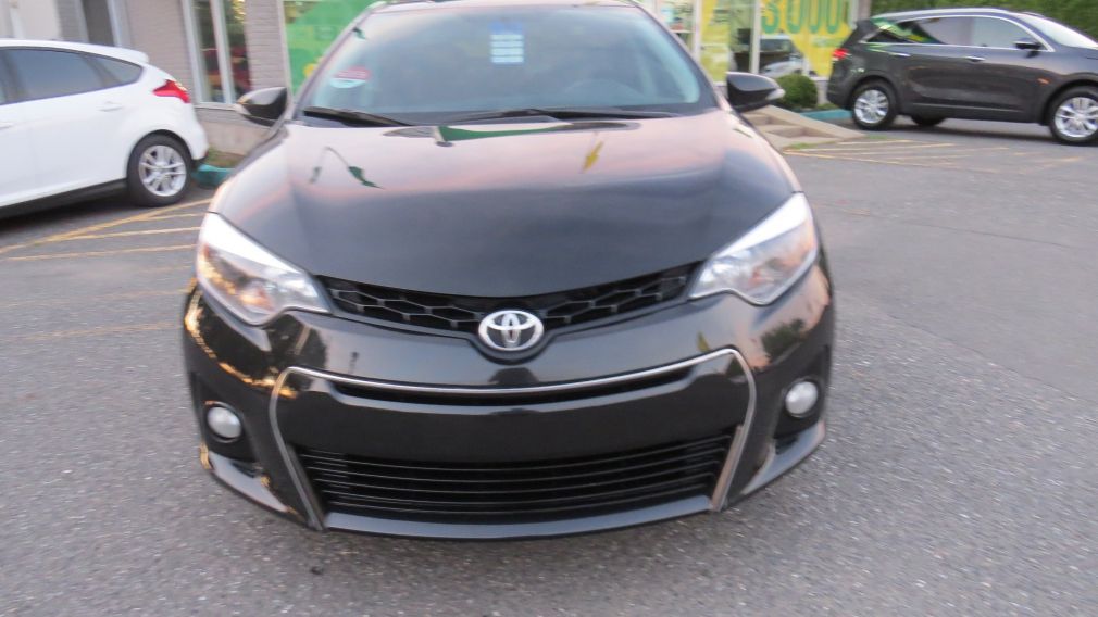 2015 Toyota Corolla S MAN A/C MAGS CAMERA TOIT BLUETOOTH GR ELECTRIQUE #1