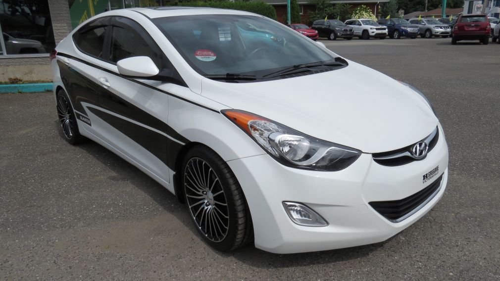 2013 Hyundai Elantra GLS AUT A/C MAGS TOIT BLUETOOTH NAVI GR ELECTRIQUE #0