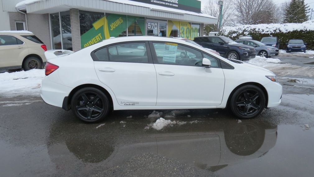 2013 Honda Civic Si MAN A/C MAGS CAMERA TOIT NAVI BLUETOOTH GR ELEC #8