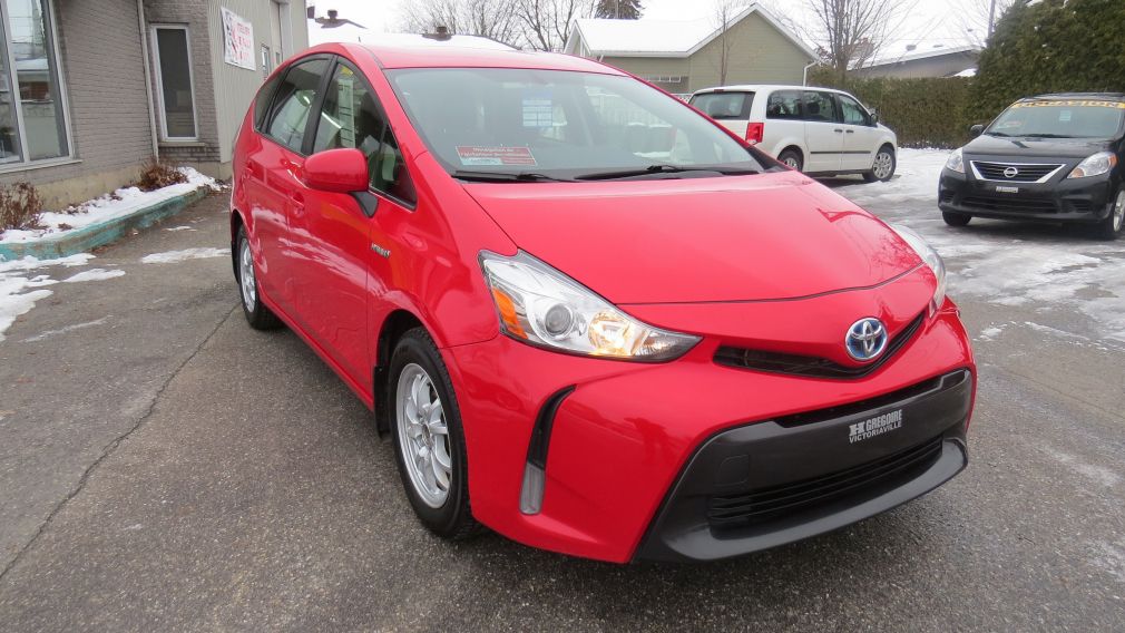 2015 Toyota Prius V TOURING+TECH AUT A/C MAGS CAMERA NAVI BLUETOOTH #0