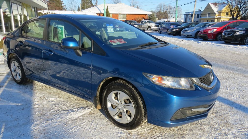 2013 Honda Civic LX AUT A/C BLUETOOTH GR ELECTRIQUE #0