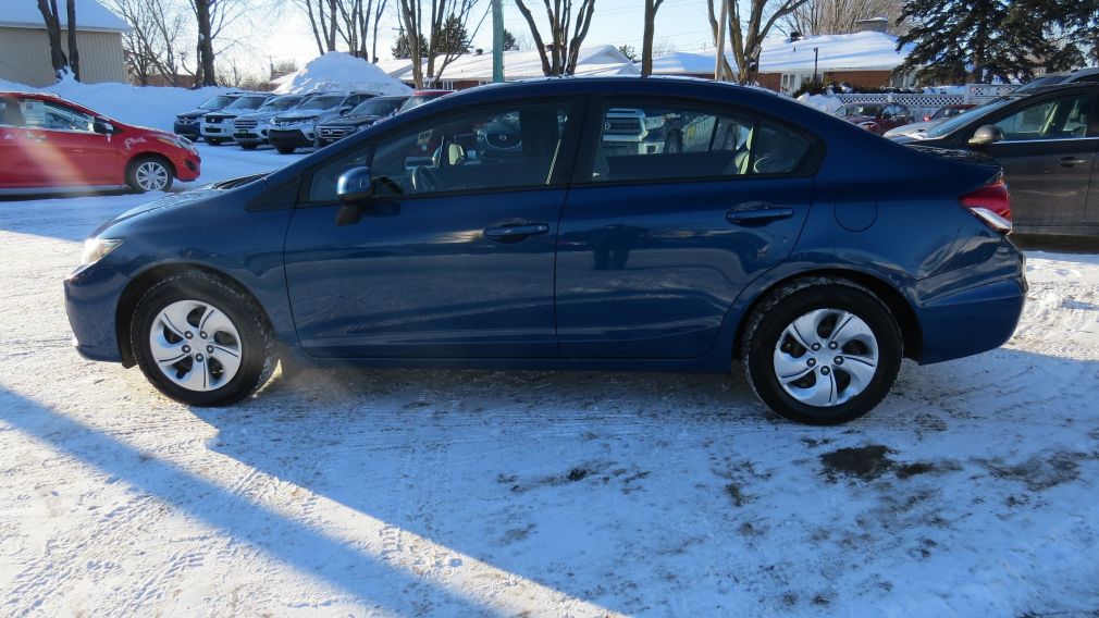 2013 Honda Civic LX AUT A/C BLUETOOTH GR ELECTRIQUE #4