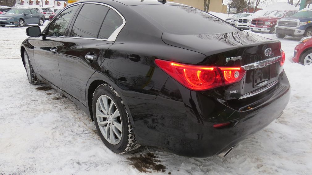 2014 Infiniti Q50 Premium AUT AWD A/C MAGS CUIR CAMERA TOIT NAVI #5