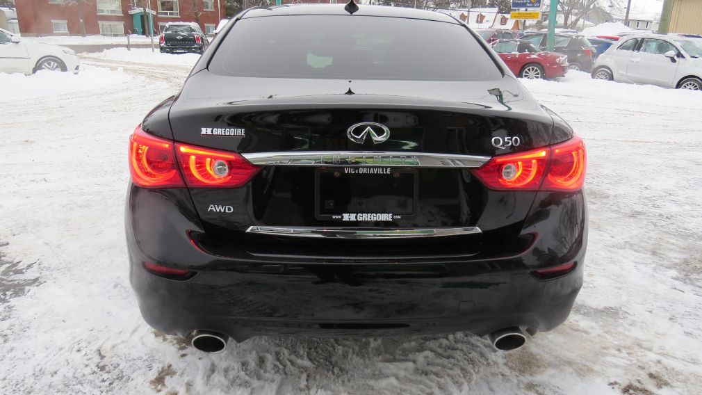 2014 Infiniti Q50 Premium AUT AWD A/C MAGS CUIR CAMERA TOIT NAVI #5