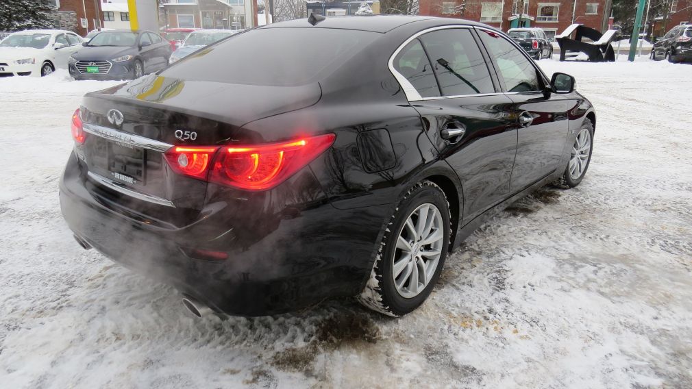 2014 Infiniti Q50 Premium AUT AWD A/C MAGS CUIR CAMERA TOIT NAVI #6