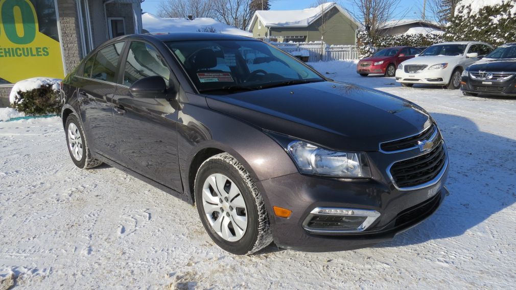 2015 Chevrolet Cruze 1LT AUT A/C CAMERA BLUETOOTH GR ELECTRIQUE #0