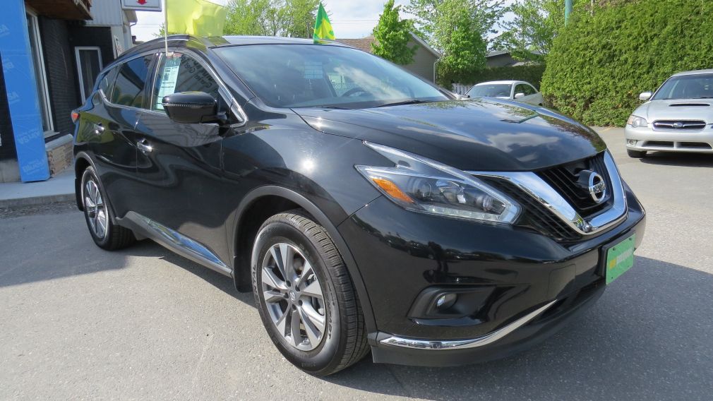 2018 Nissan Murano SV AUT AWD A/C MAGS CAMERA TOIT PANO GPS GR ELECTR #0