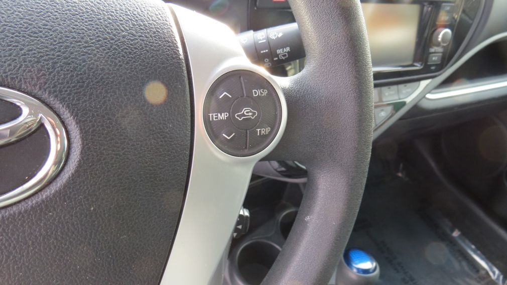 2015 Toyota Prius C 5dr HB AUT A/C BLUETOOTH HYBRID GR ELECTRIQUE #13