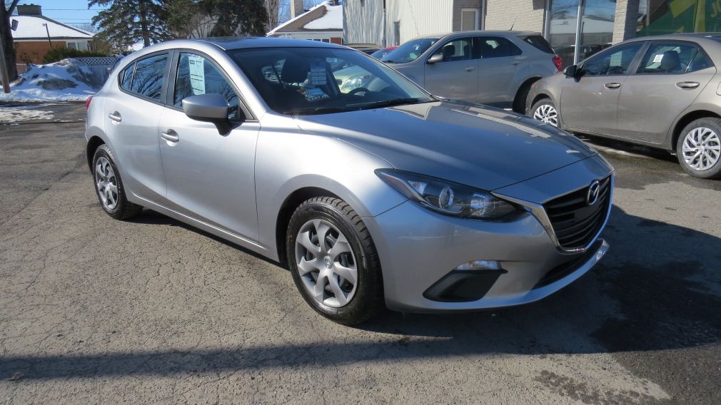 2015 Mazda 3 GX MAN 2.0 L ABS BLUETOOTH GR ELECTRIQUE #0