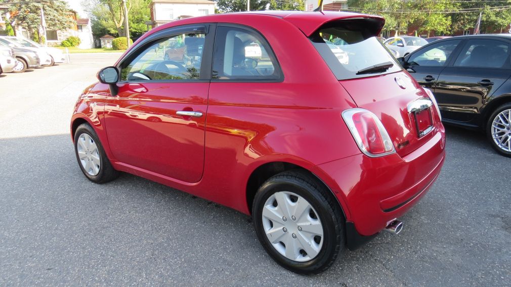 2013 Fiat 500 POP MAN A/C ABS GR ELECTRIQUE #4