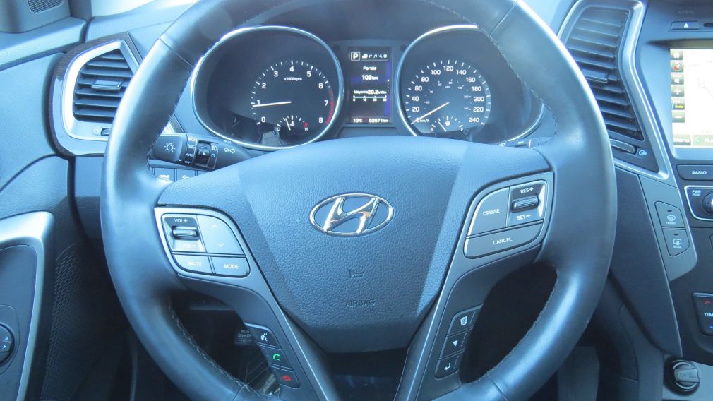 2017 Hyundai Santa Fe LIMITED 2.0T AUT AWD A/C MAGS CUIR NAVI CAMERA GR #17