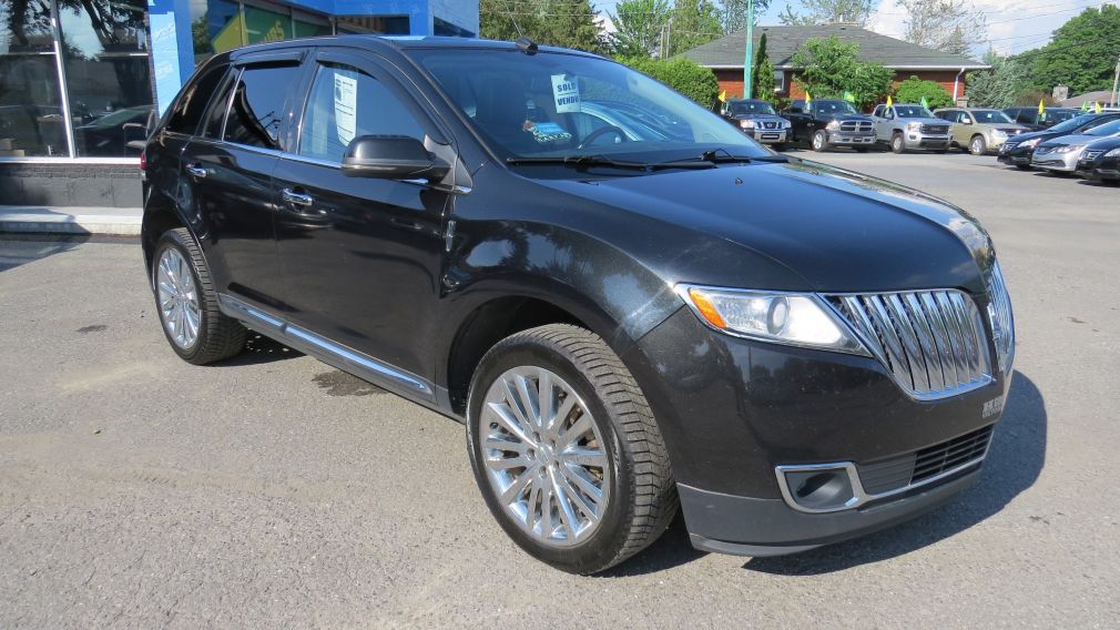 2013 Lincoln MKX LIMITED AWD AUT CUIR A/C MAGS CAMERA NAVI TOIT #0