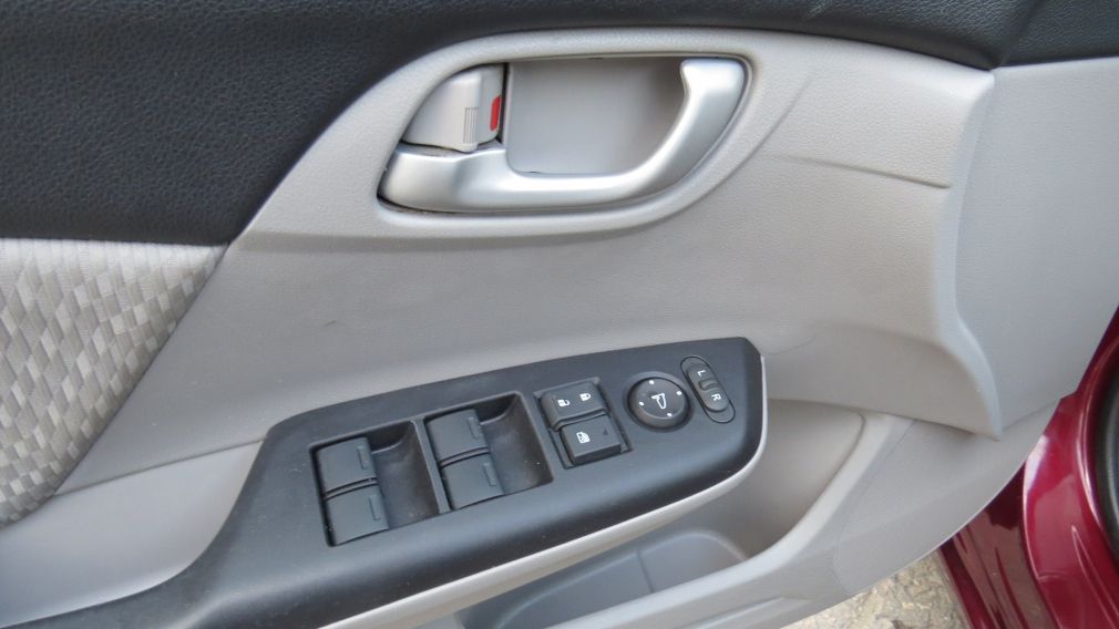 2014 Honda Civic LX MAN A/C ABS BLUETOOTH GR ELECTRIQUE #12