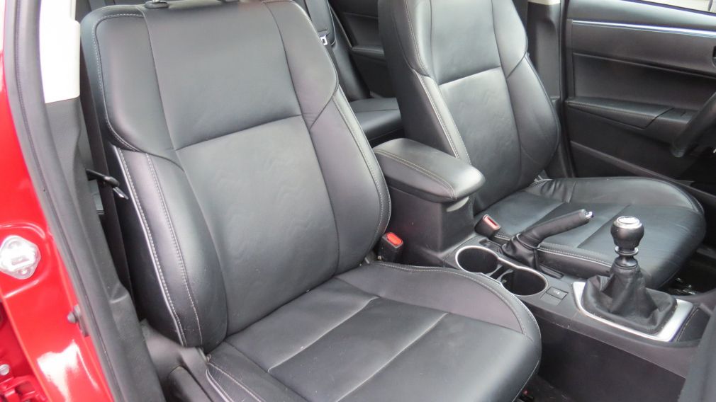2014 Toyota Corolla S MAN A/C MAGS CUIR CAMERA TOIT BLUETOOTH GR ELECT #25