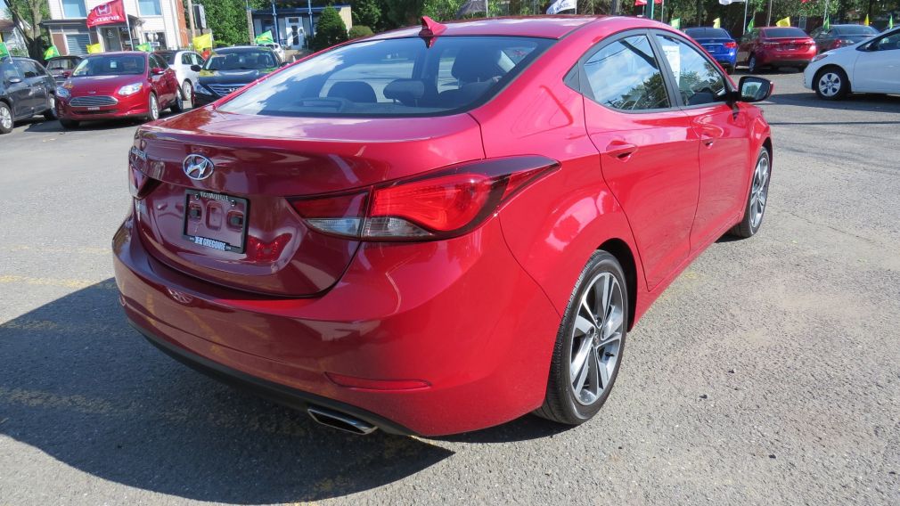 2016 Hyundai Elantra GLS AUT A/C MAGS CAMERA TOIT BLUETOOTH GR ELECTRIQ #7