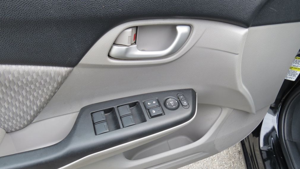 2015 Honda Civic LX AUT A/C MAGS CAMERA BLUETOOTH GR ELECTRIQUE #11