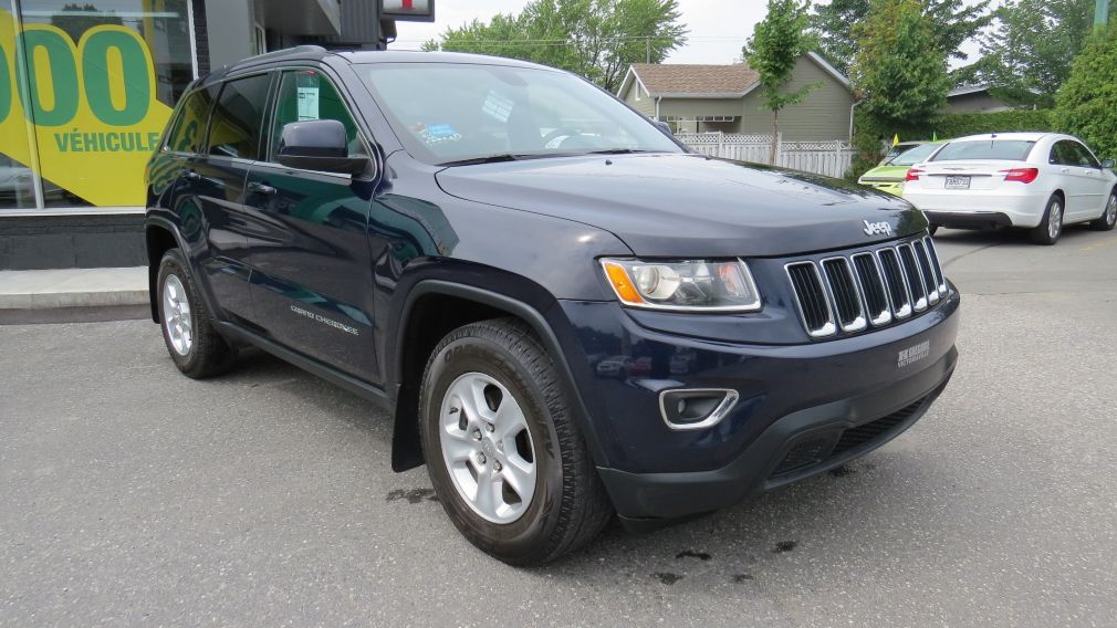 2014 Jeep Grand Cherokee LAREDO AUT 4X4 A/C MAGS V6 BLUETOOTH GR ELECTRIQUE #0