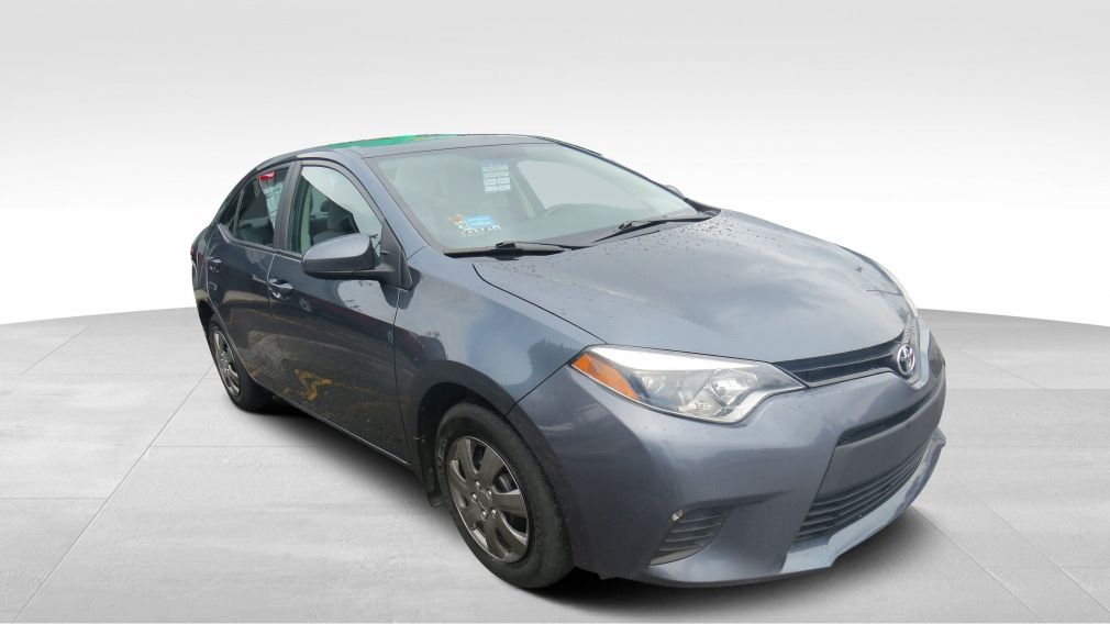 2015 Toyota Corolla CE MAN A/C ABS BLUETOOTH GR ELECTRIQUE #0