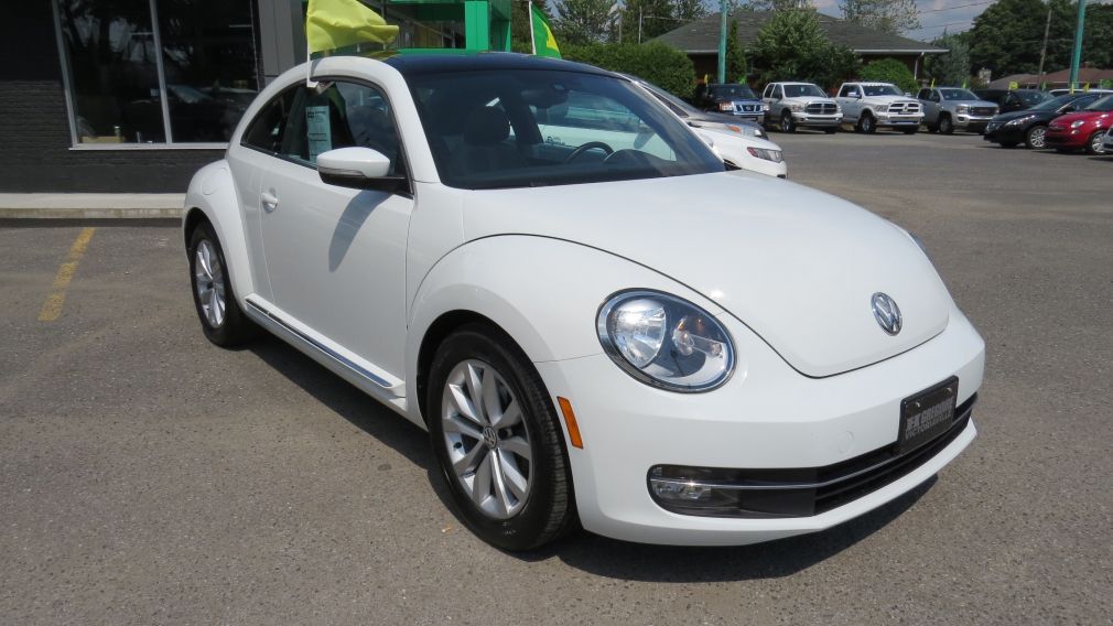 2014 Volkswagen BEETLE Highline AUT DIESEL A/C MAGS TOIT PANO BLUETOOTH G #0