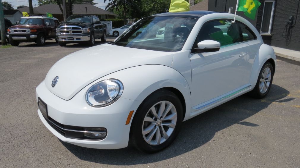 2014 Volkswagen BEETLE Highline AUT DIESEL A/C MAGS TOIT PANO BLUETOOTH G #3