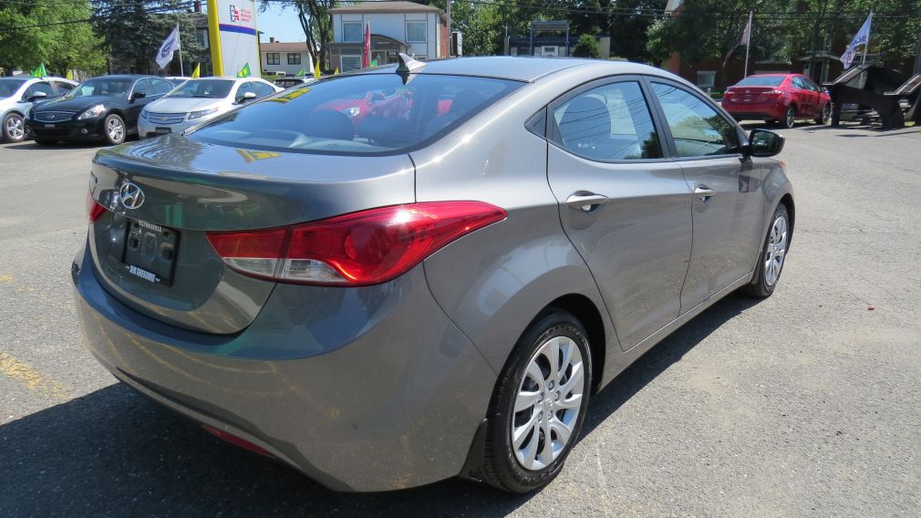 2013 Hyundai Elantra GL MAN A/C BLUETOOTH GR ELECTRIQUE #6