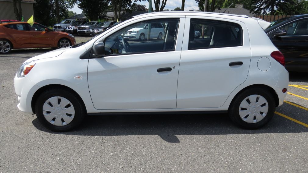 2015 Mitsubishi Mirage ES AUT 3 CYL ABS VITRES ET MIRROIR ELECTRIQUE #4