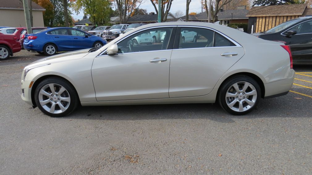 2014 Cadillac ATS LUXURY V6 AUT AWD A/C CAMERA NAVI TOIT BLUETOOTH #3